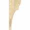 Ekena Millwork Yorktown Rough Sawn Corbel, Douglas Fir, 6"W x 8"D x 20"H COR06X08X20YOR00RDF - alternate 3